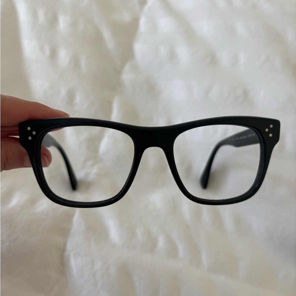 Oliver Peoples Black Square Acetate Glasses